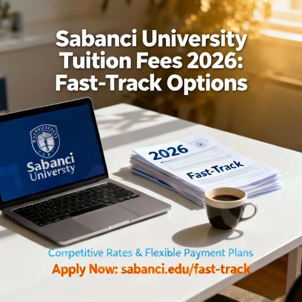 Sabancı University Tuition Fees 2026: Fast-Track Options