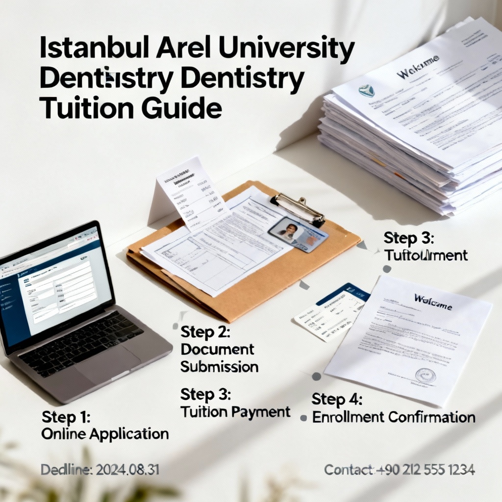 Istanbul Arel University Dentistry Tuition: Step-by-Step