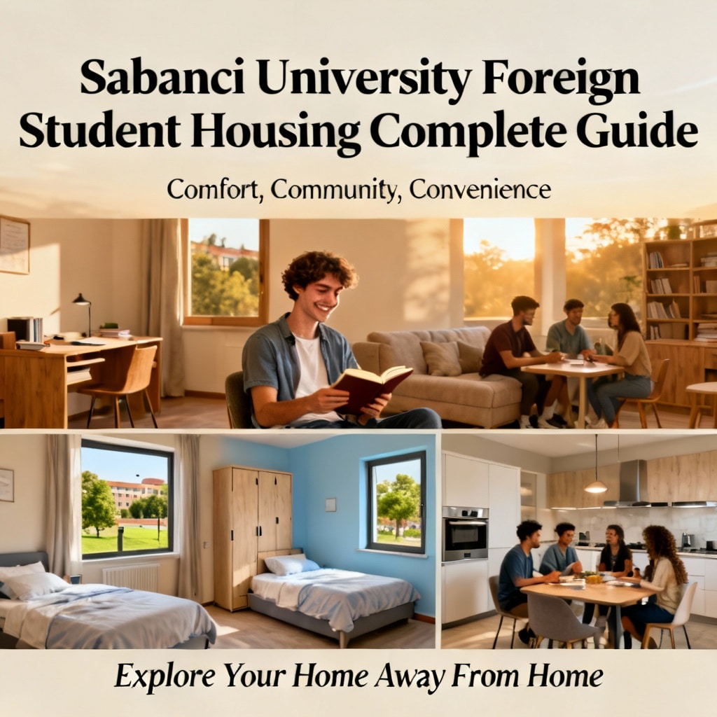 Sabancı University Student Housing for Foreigners — Complete Guide