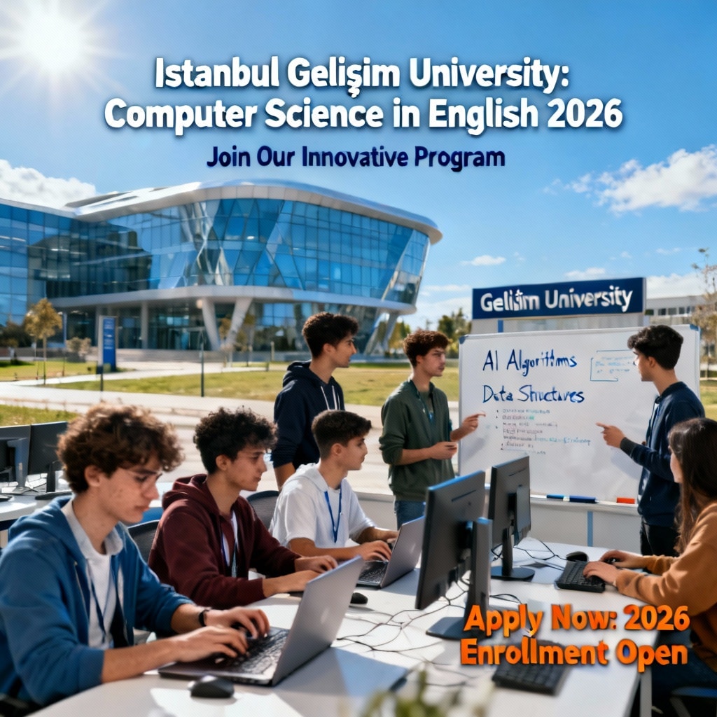 İstanbul Gelişim Üniversitesi: İngilizce Bilgisayar Bilimleri 2026
