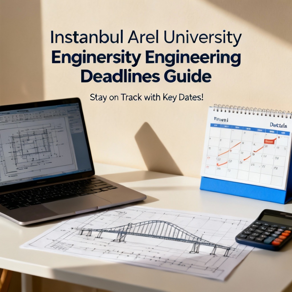 Istanbul Arel University: Engineering Deadlines Guide