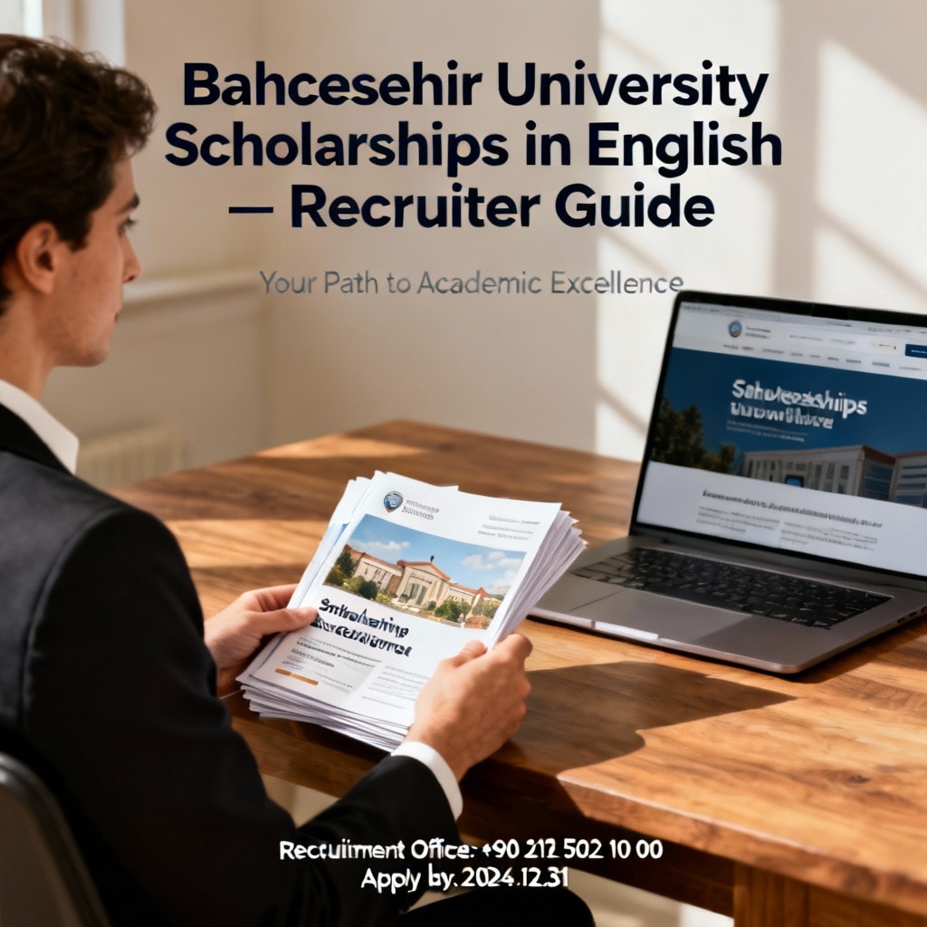 Bahcesehir University Scholarships in English — Recruiter Guide