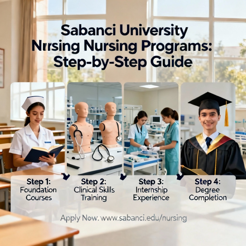Sabanci University Nursing Programs: Step-by-Step Guide