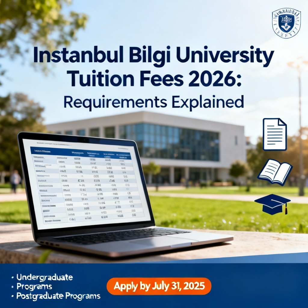 Istanbul Bilgi University Tuition Fees 2026: Requirements Explained
