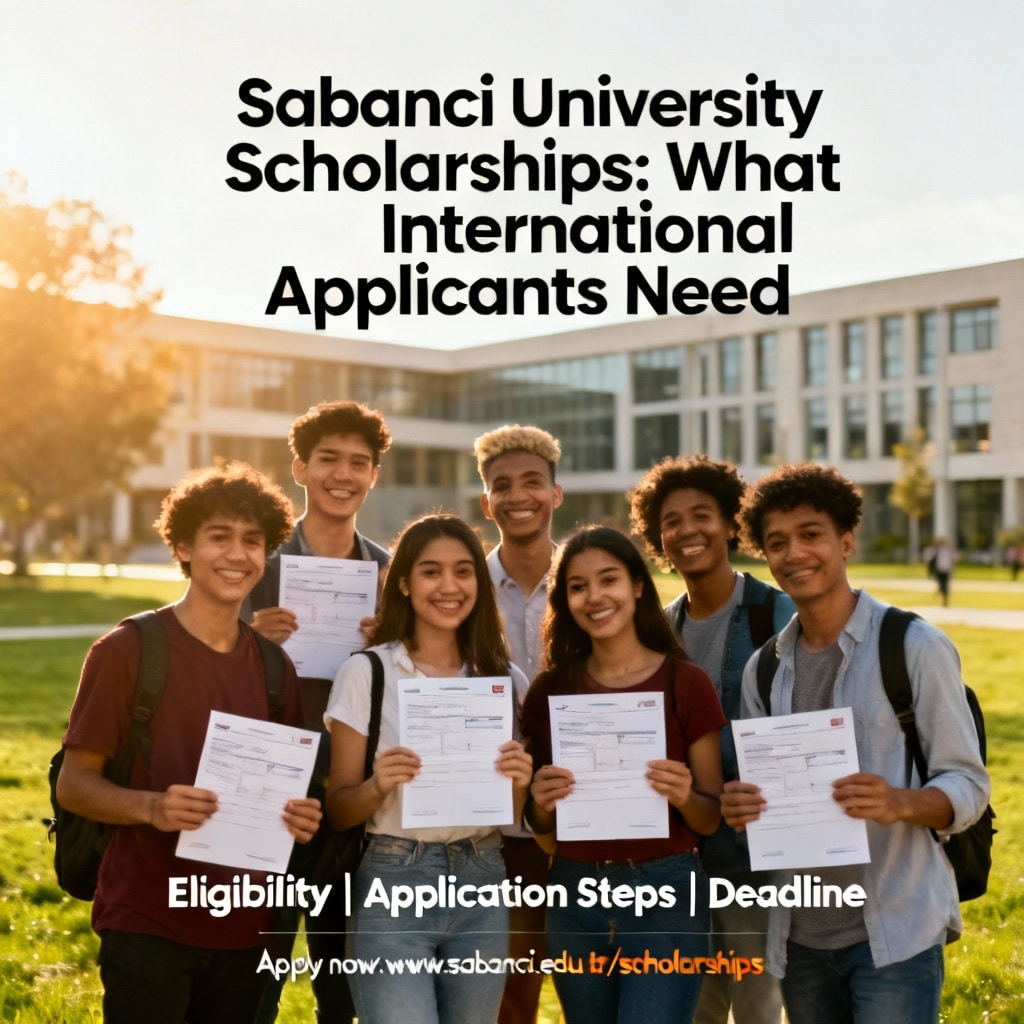 Sabanci University Scholarships: What International Applicants Need