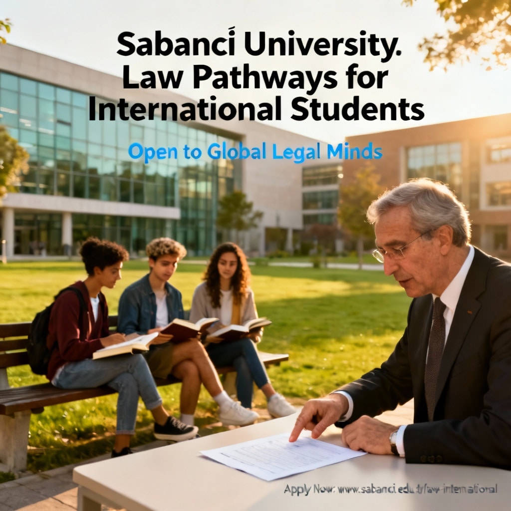 Sabancı University: Law Pathways for International Students