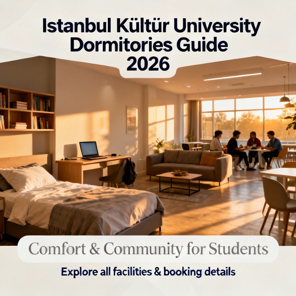 Istanbul Kültür University Dormitories Guide 2026