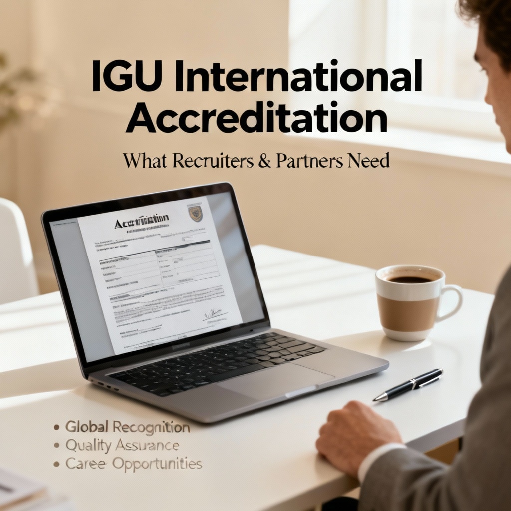 IGU International Accreditation: What Recruiters & Partners Need