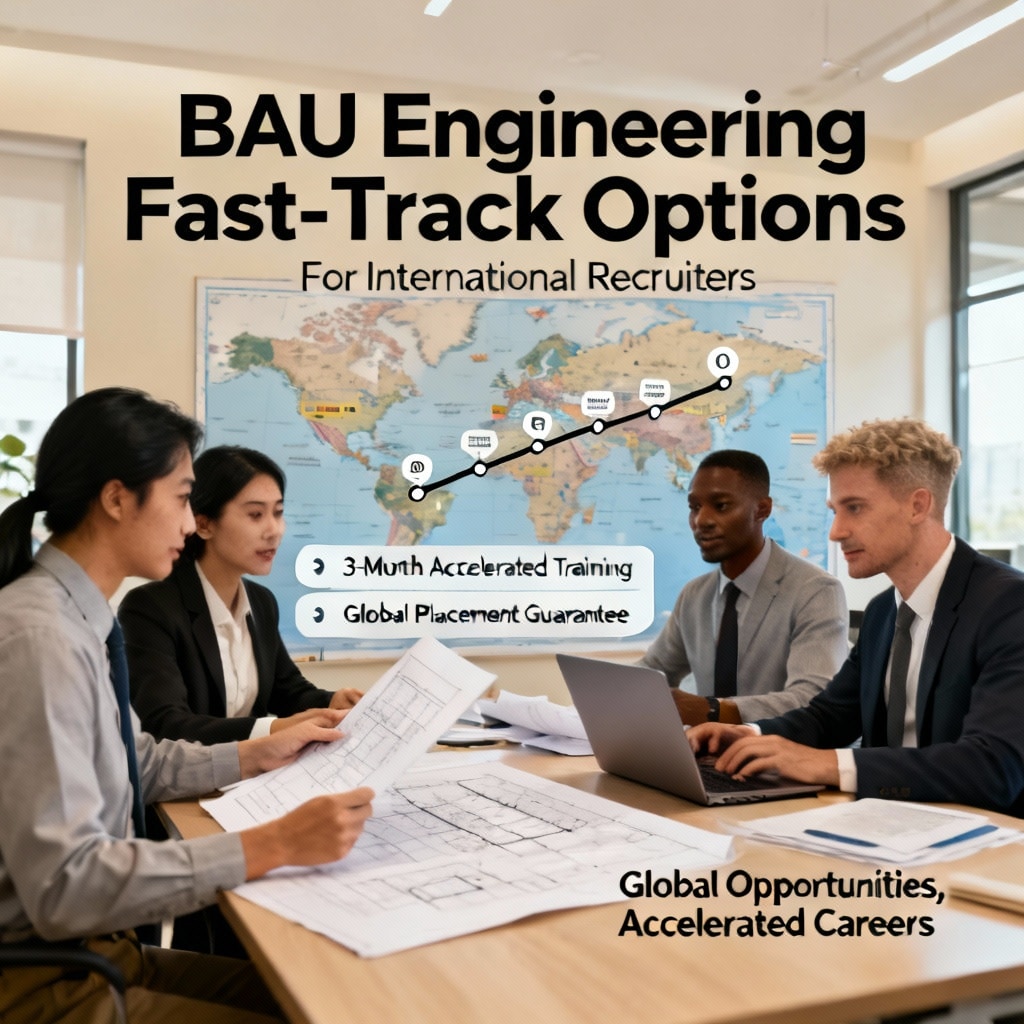 BAU Engineering Fast-Track Options for International Recruiters