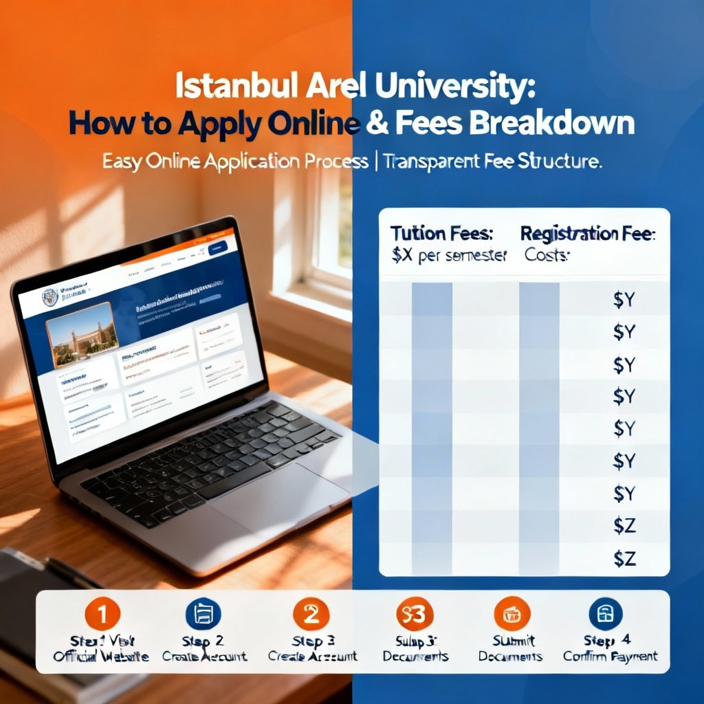 Istanbul Arel University — How to Apply Online & Fees Breakdown