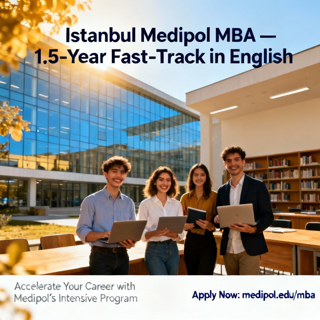 İstanbul Medipol MBA — 1.5 Yıl Hızlandırılmış Program İngilizce