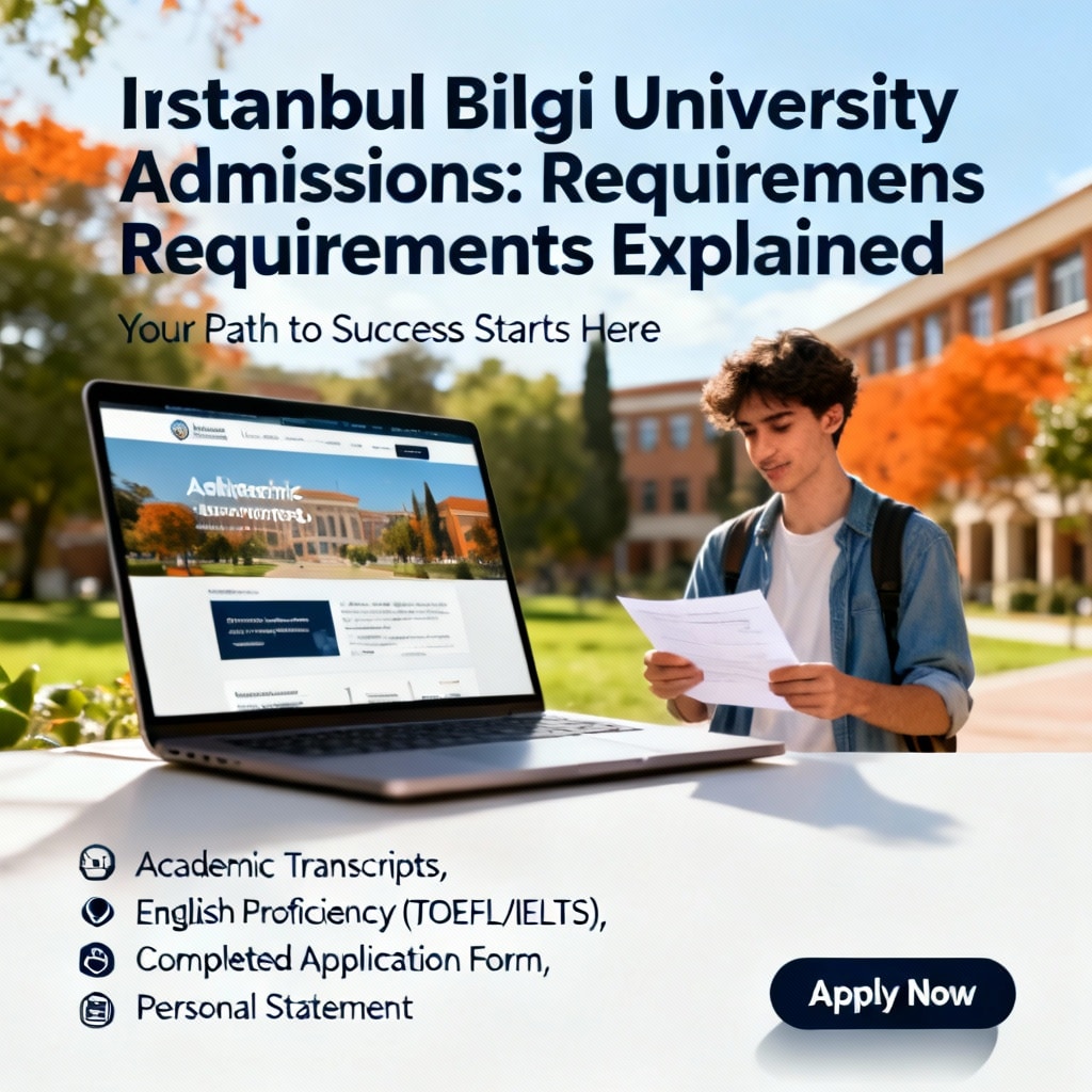Istanbul Bilgi University Admissions: Requirements Explained