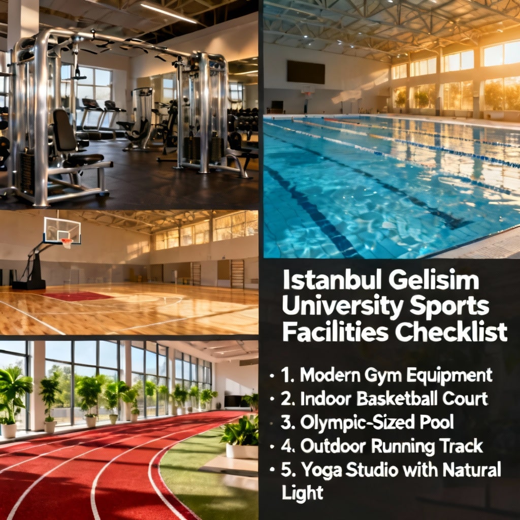 Istanbul Gelisim University Spor Tesisleri Kontrol Listesi