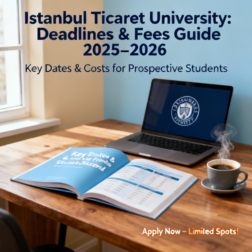 Istanbul Ticaret University: Deadlines & Fees Guide 2025–2026