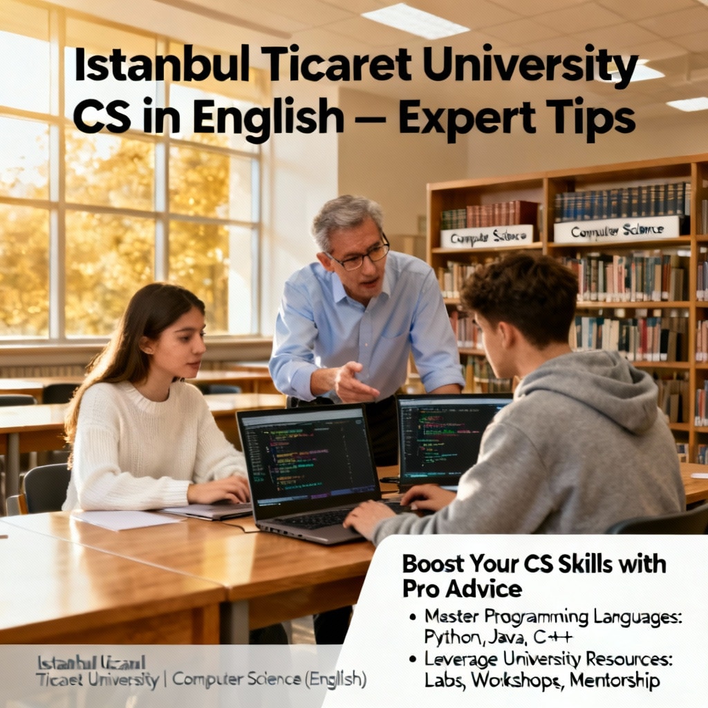 Istanbul Ticaret University CS in English — Expert Tips