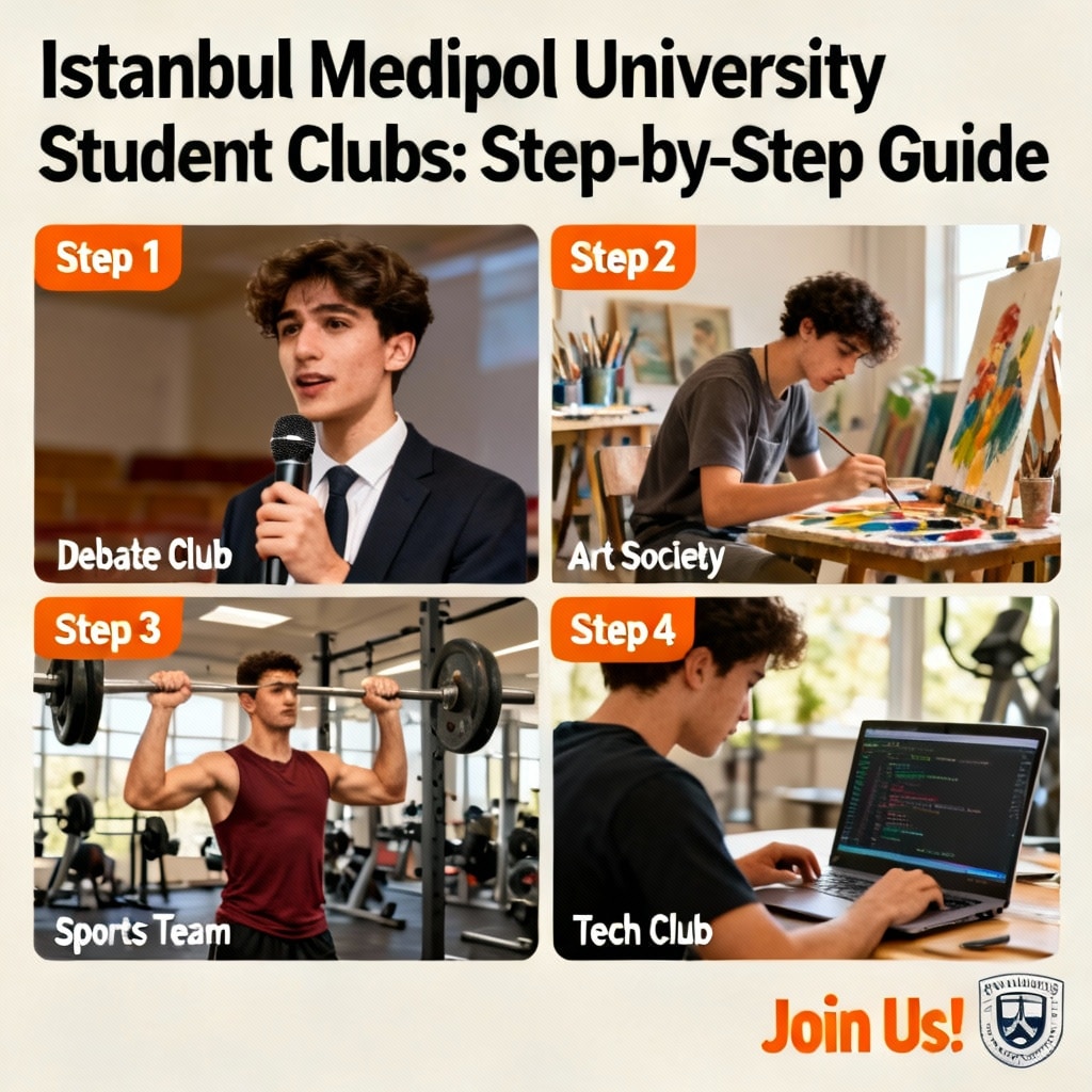 Istanbul Medipol University: Student Clubs Step-by-Step