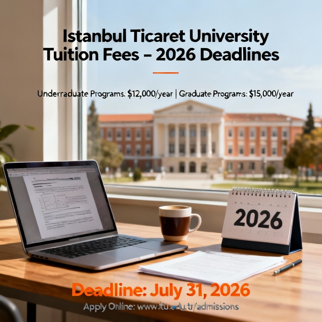Istanbul Ticaret University Tuition Fees – 2026 Deadlines