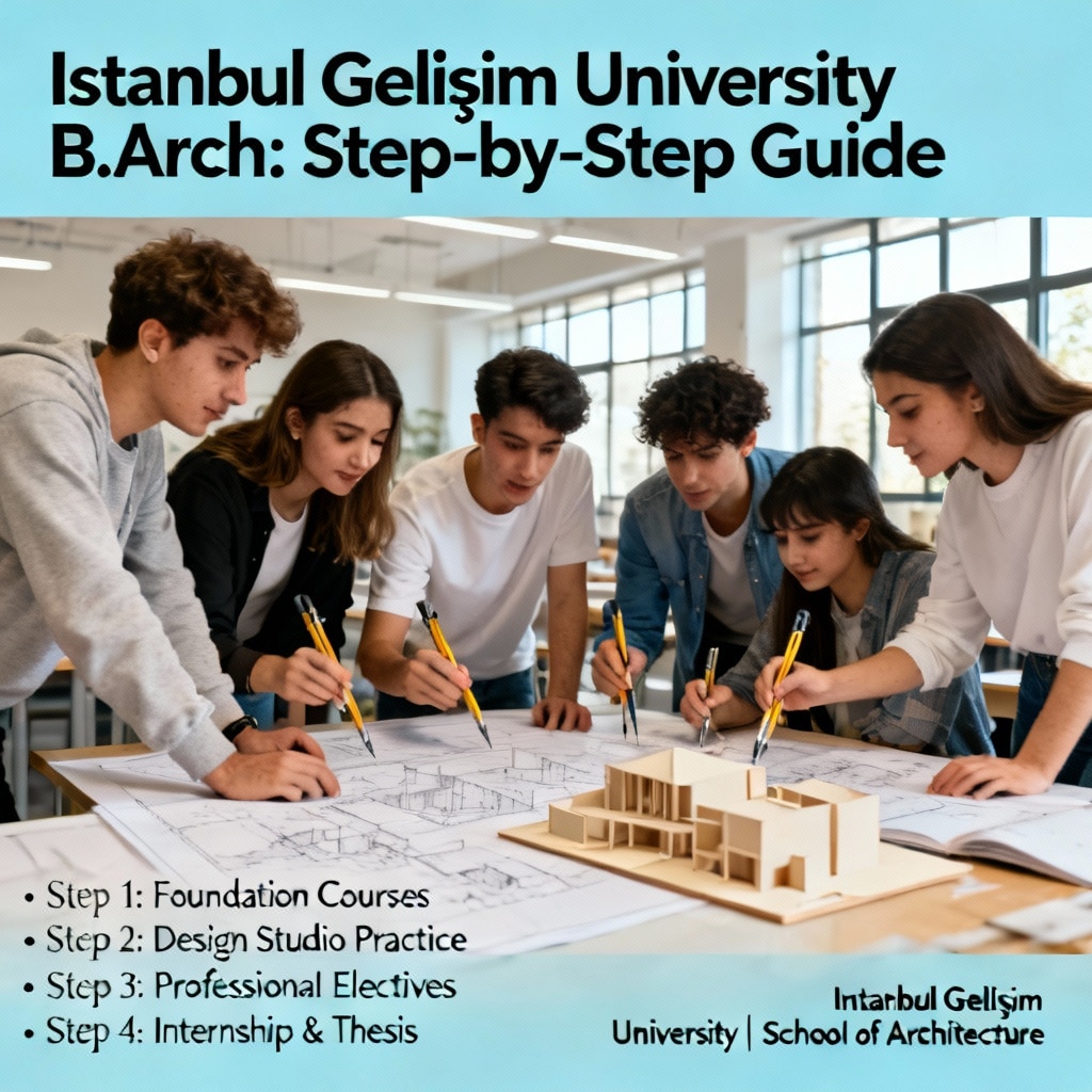 Istanbul Gelişim University B.Arch: Step-by-Step Guide