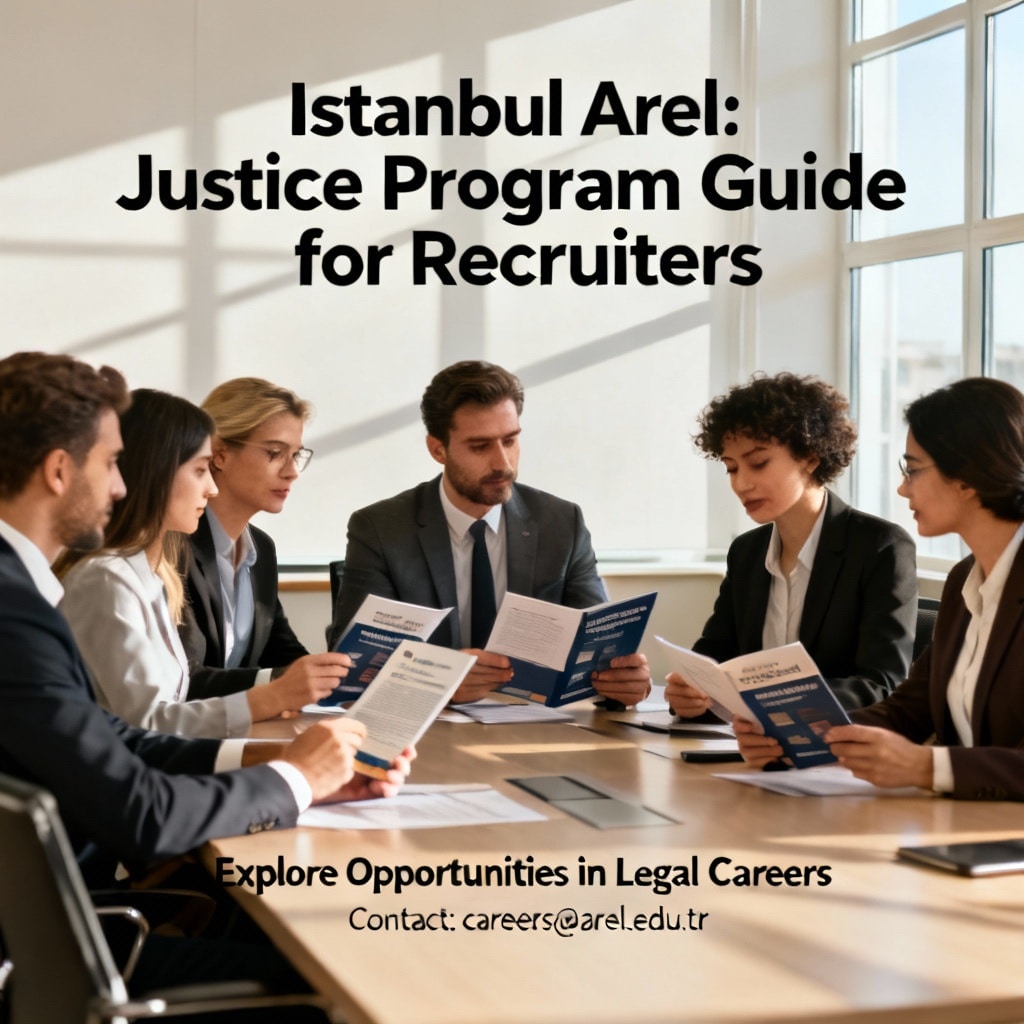 Istanbul Arel: Justice Program Guide for Recruiters