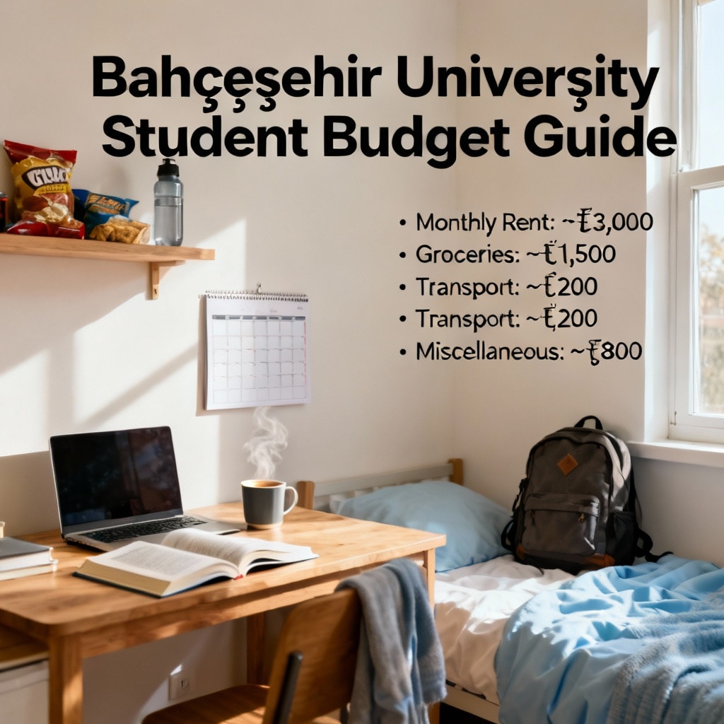 Bahçeşehir University cost of living: Student budget guide