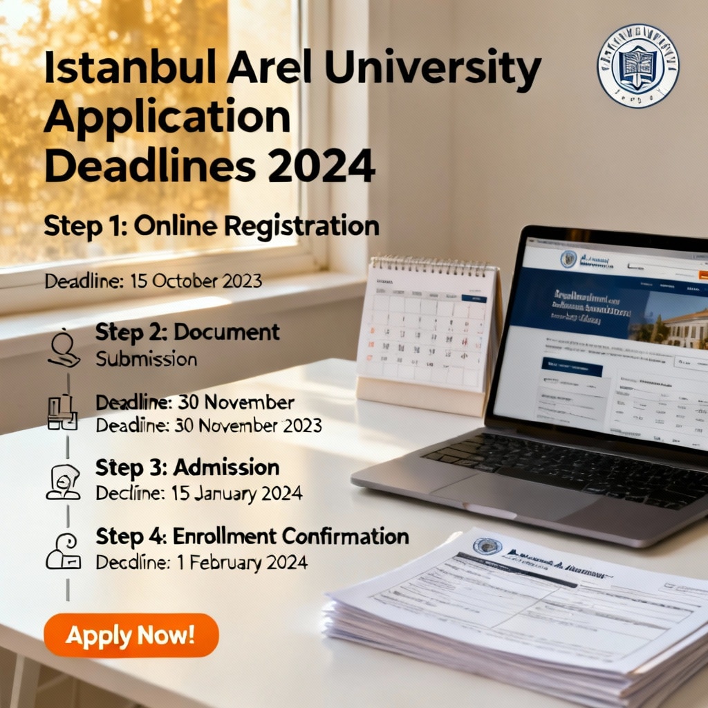Istanbul Arel University: Application Deadlines Step-by-Step
