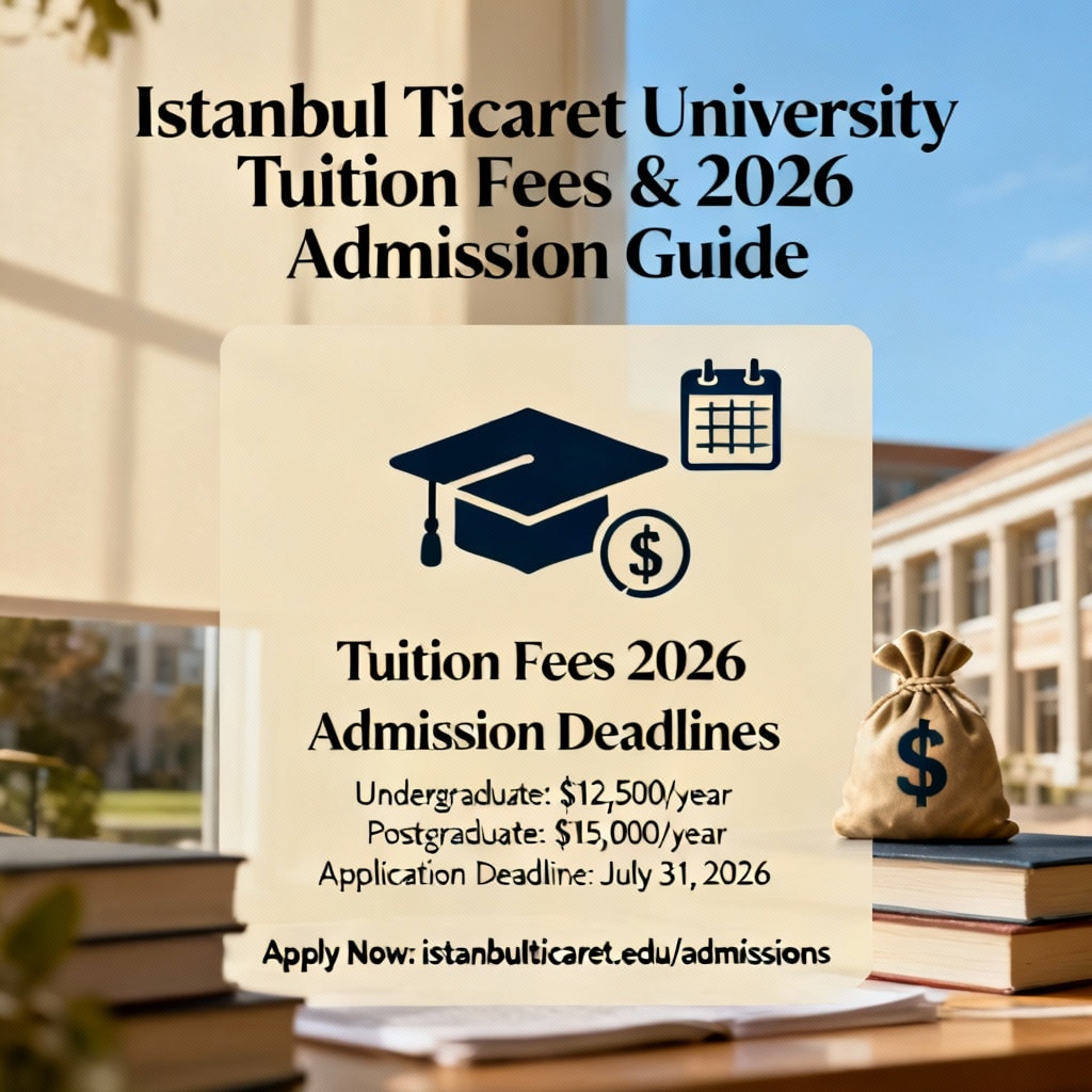 Istanbul Ticaret University Tuition Fees & 2026 Admission Guide