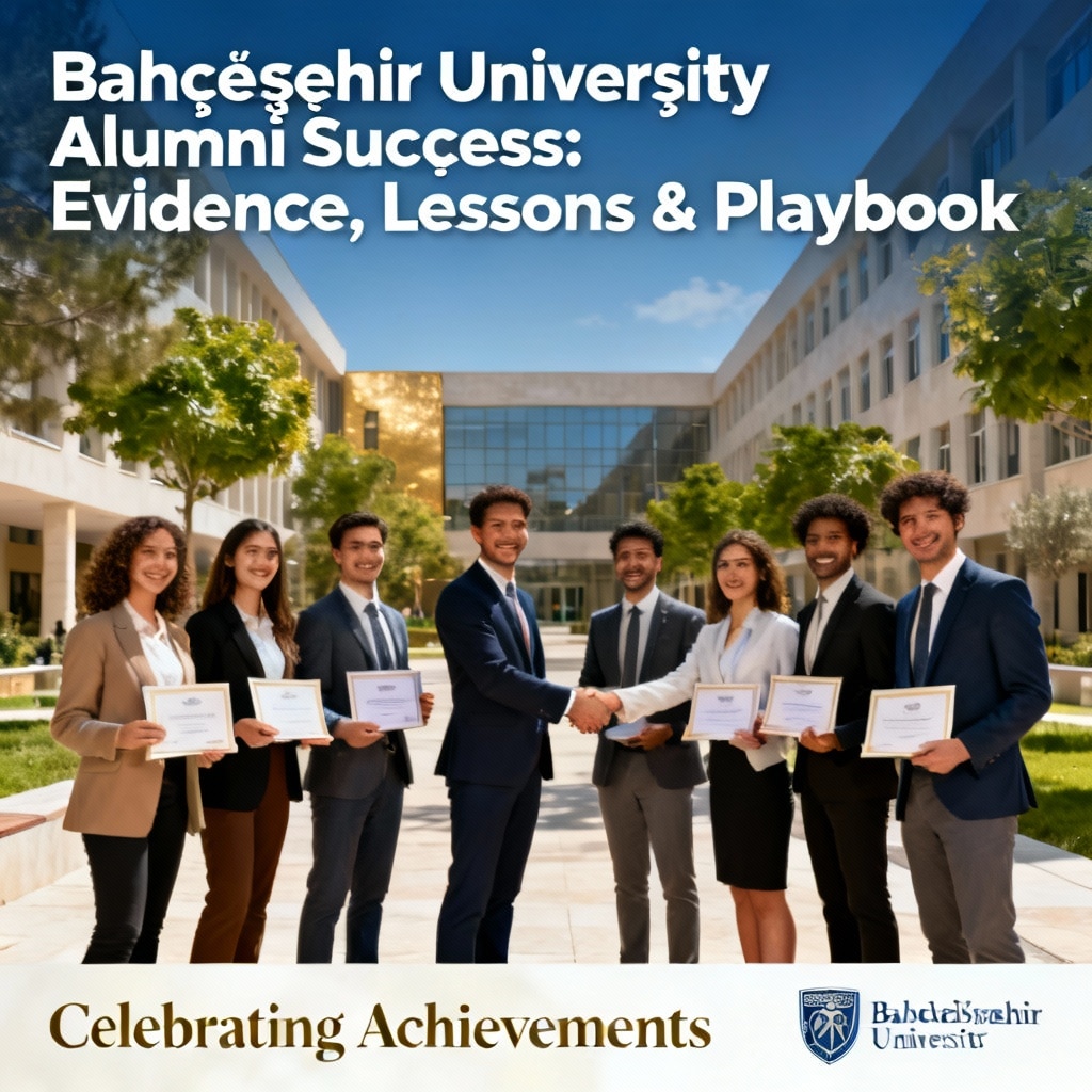 Bahçeşehir University Alumni Success: Evidence, Lessons & Playbook