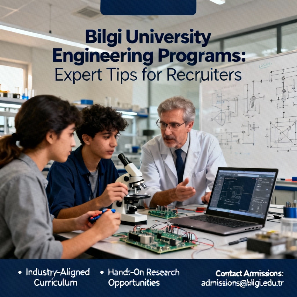 Bilgi University Engineering Programs — Expert Tips for Recruiters