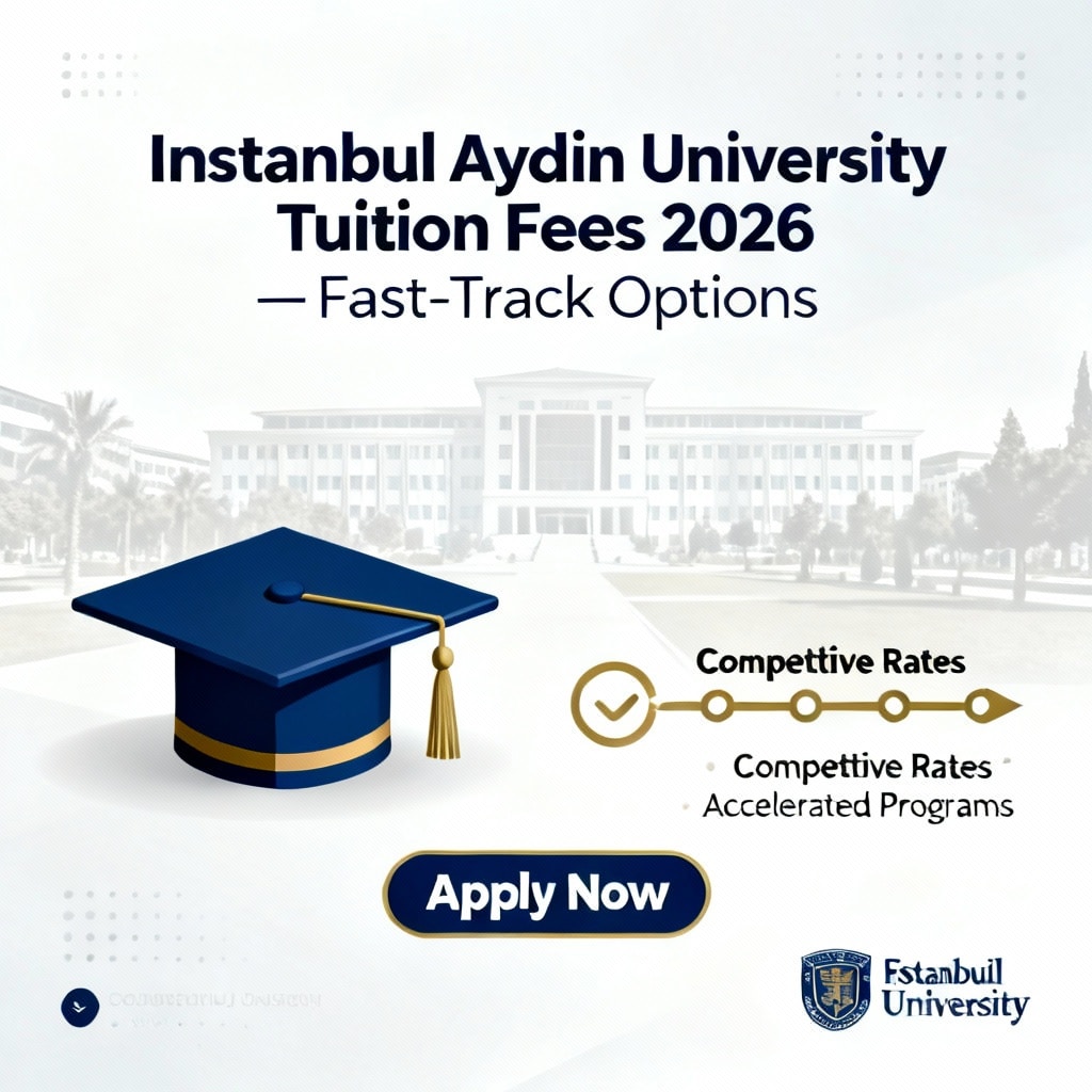 İstanbul Aydın Üniversitesi 2026 Öğrenim Ücretleri — Hızlandırılmış Seçenekler