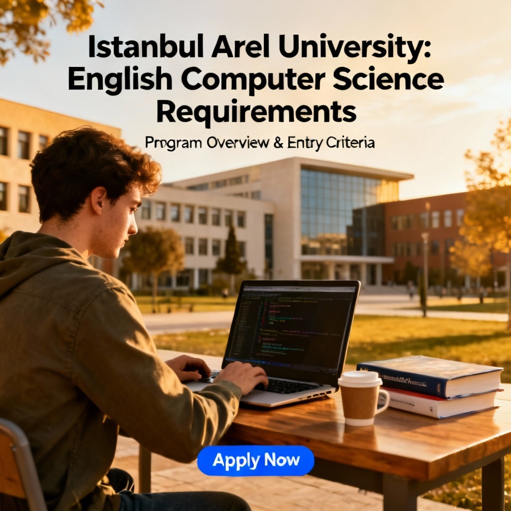 Istanbul Arel University: English Computer Science Requirements