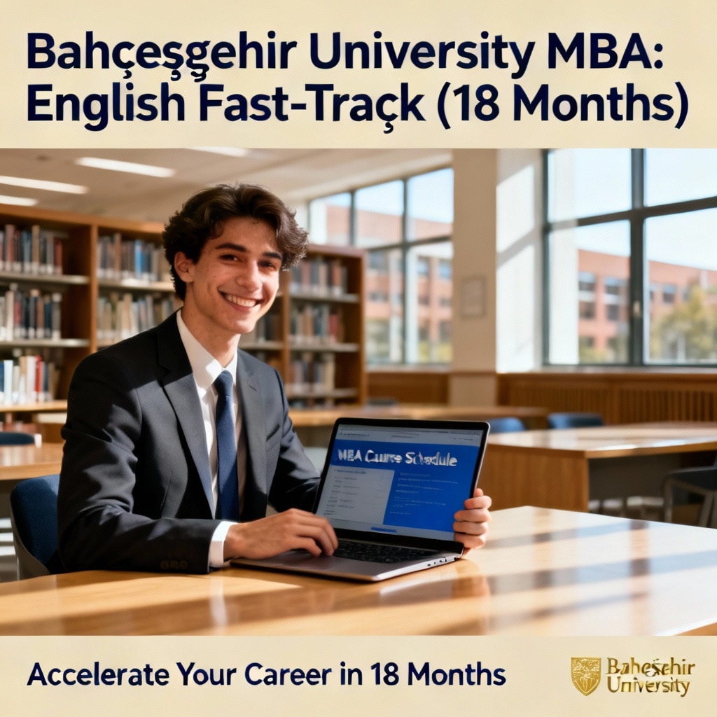 Bahçeşehir University MBA: İngilizce Hızlandırılmış Program (18 Ay)