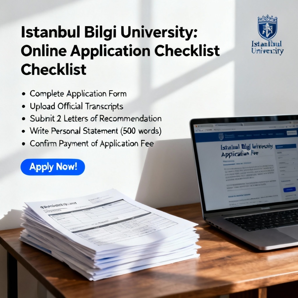 Istanbul Bilgi University: Online Application Checklist