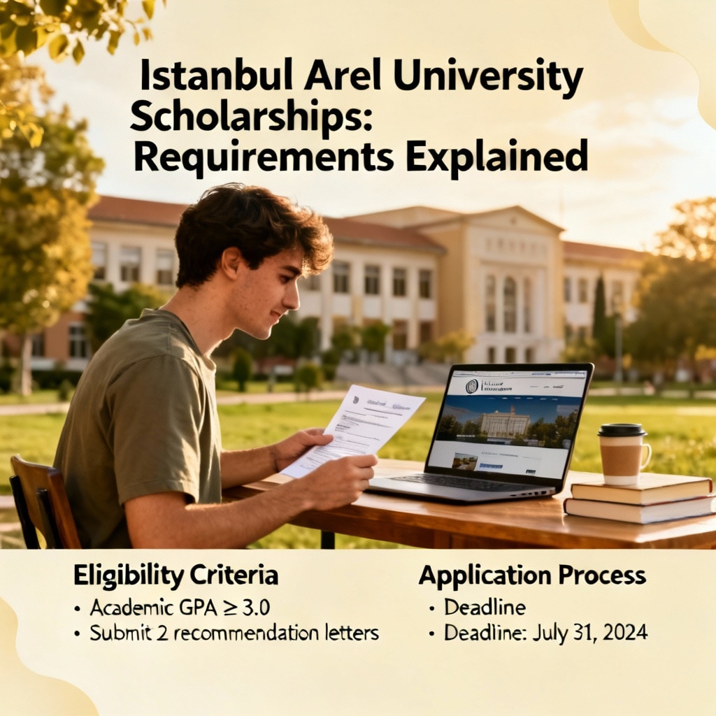 Istanbul Arel University Scholarships: Requirements Explained