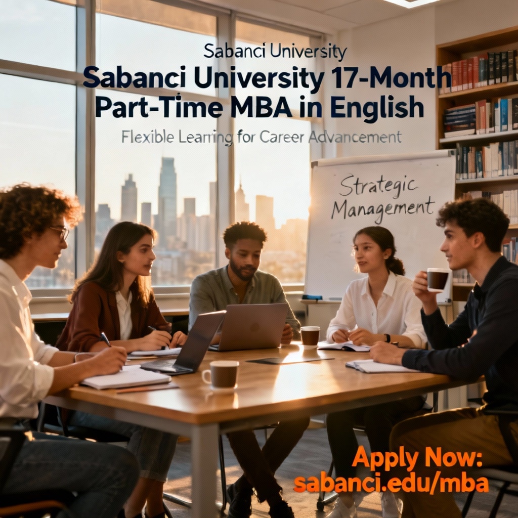 Sabancı University 17-Month Part-Time MBA in English