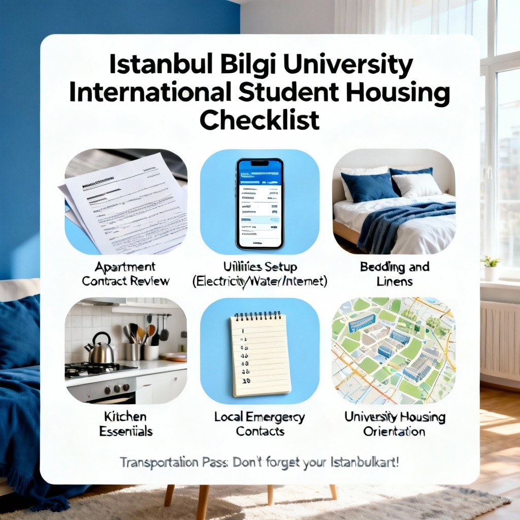 Istanbul Bilgi University Housing Checklist for International Students
