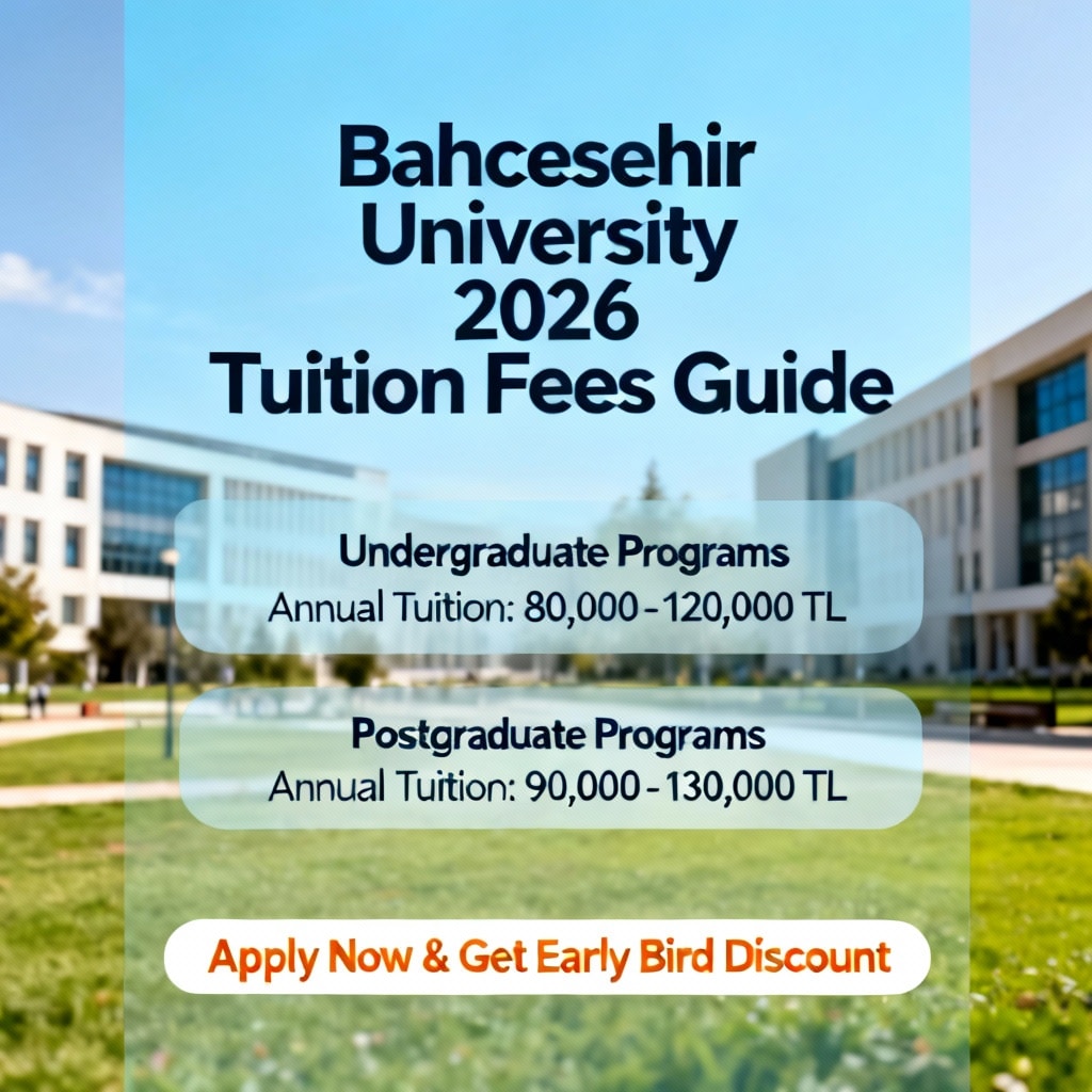 Bahçeşehir Üniversitesi 2026 Öğrenim Ücretleri Rehberi