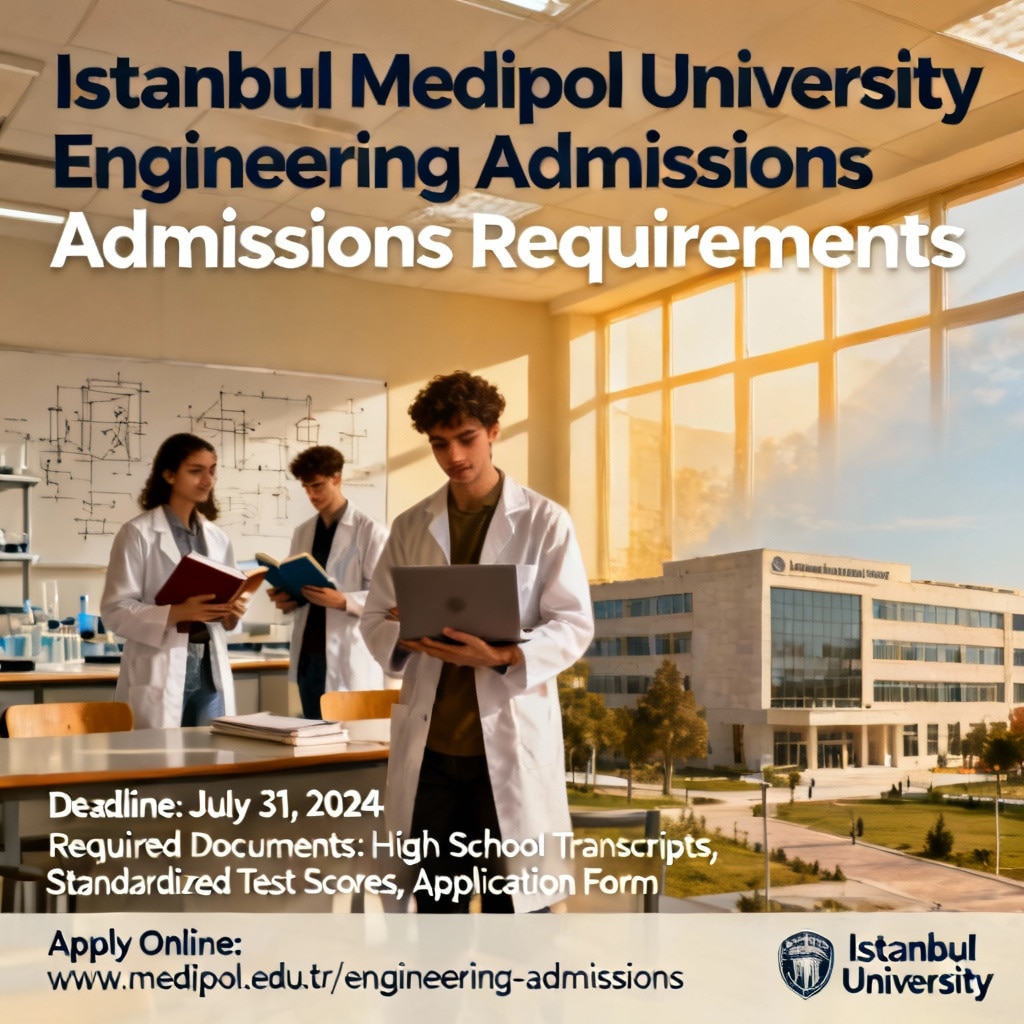 Istanbul Medipol University: Engineering Admissions Requirements