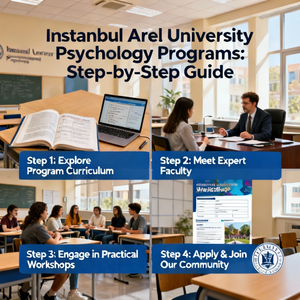 Istanbul Arel University: Psychology Programs Step-by-Step