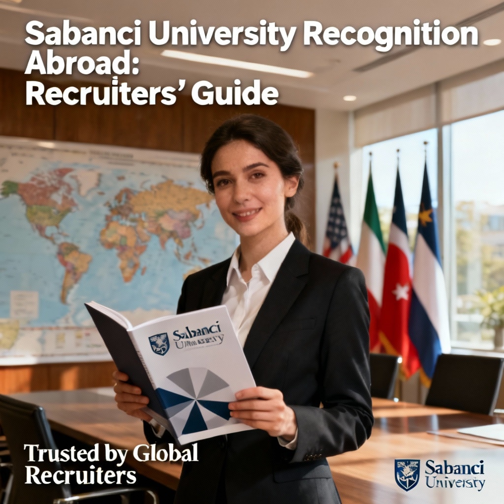 Sabancı University Recognition Abroad: Recruiters’ Guide