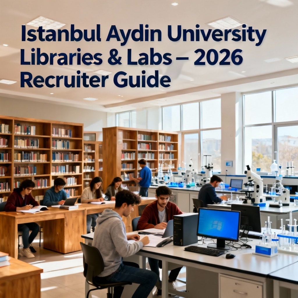 Istanbul Aydın University Libraries & Labs — 2026 Recruiter Guide