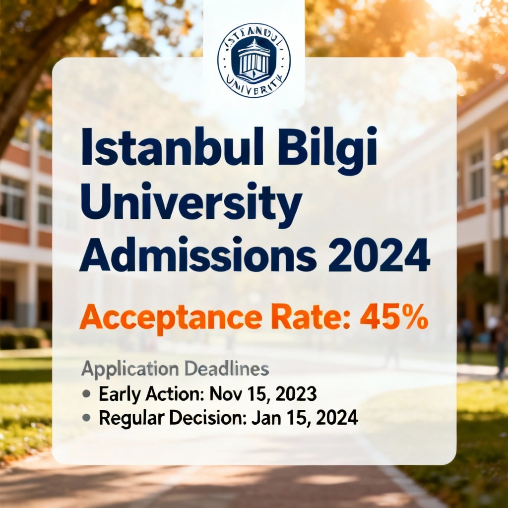 Istanbul Bilgi University — Acceptance Rate & Updated Deadlines