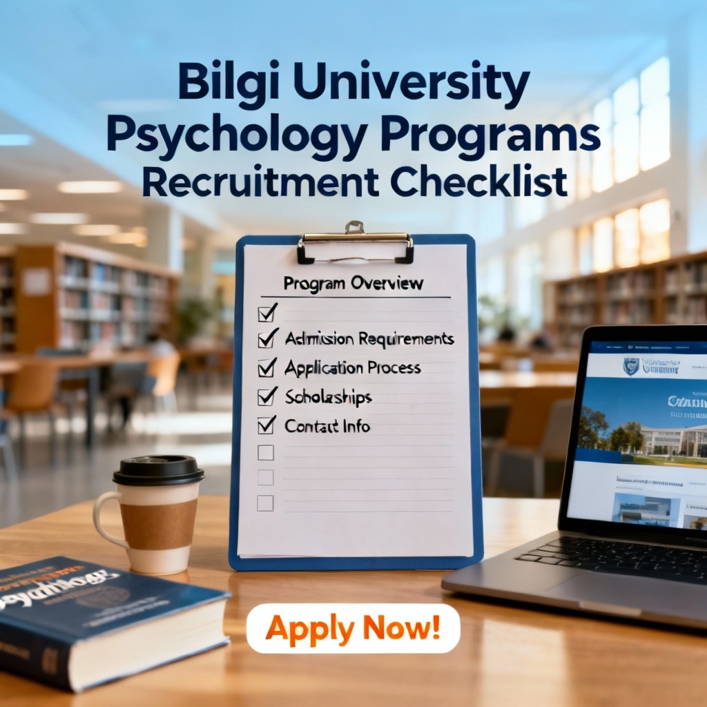 Bilgi University Psychology Programs: Complete Recruitment Checklist