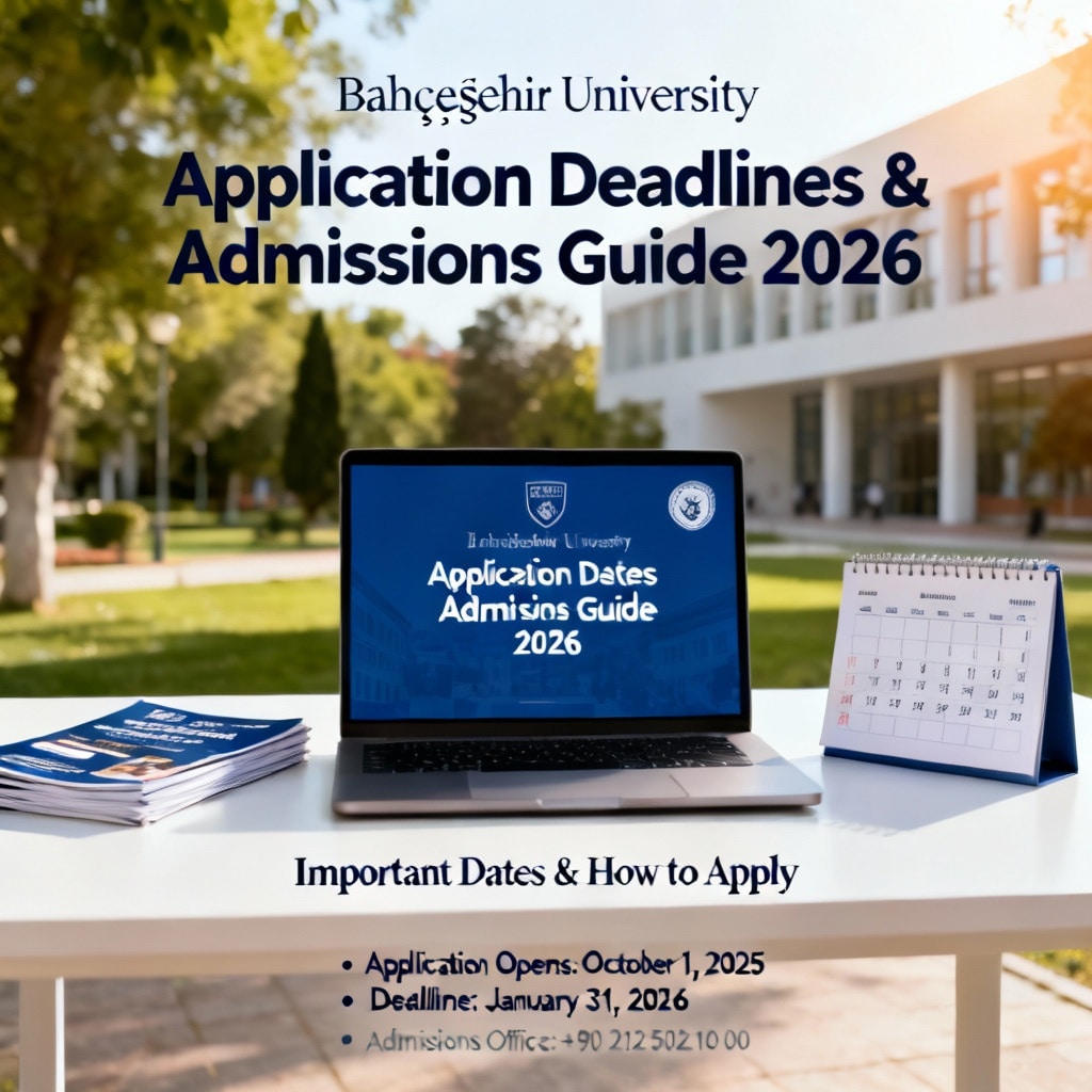 Bahçeşehir University Application Deadlines & Admissions Guide 2026