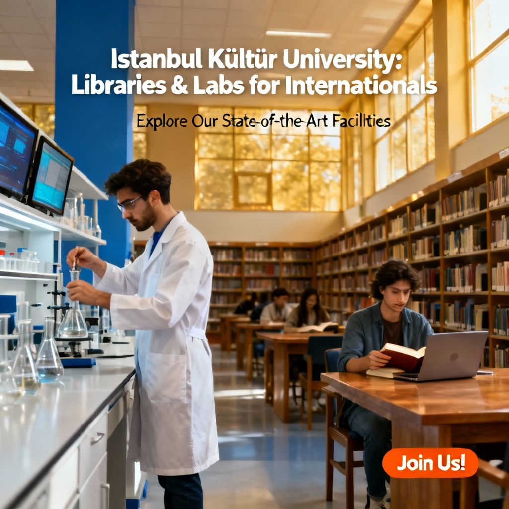 Istanbul Kültür University: Libraries & Labs for Internationals