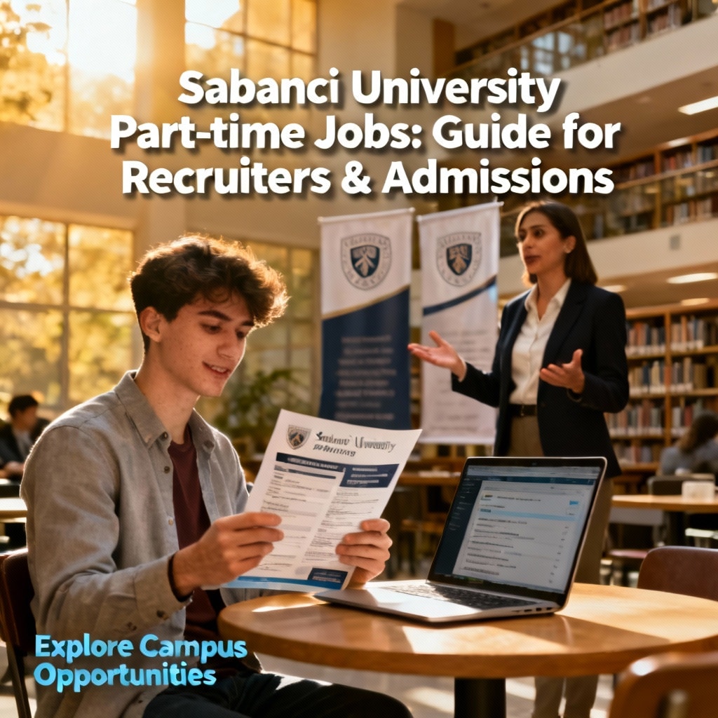 Sabanci University Part-time Jobs: Guide for Recruiters & Admissions