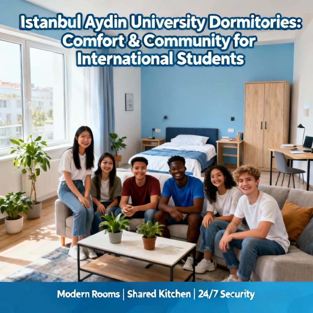 Istanbul Aydin University Dormitories Guide for Foreign Students