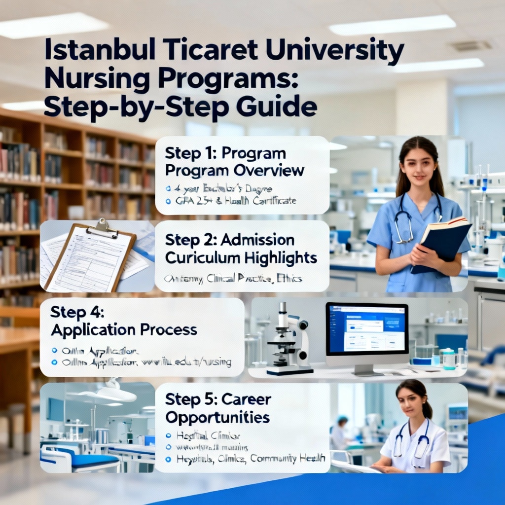 Istanbul Ticaret University Nursing Programs: Step-by-Step Guide
