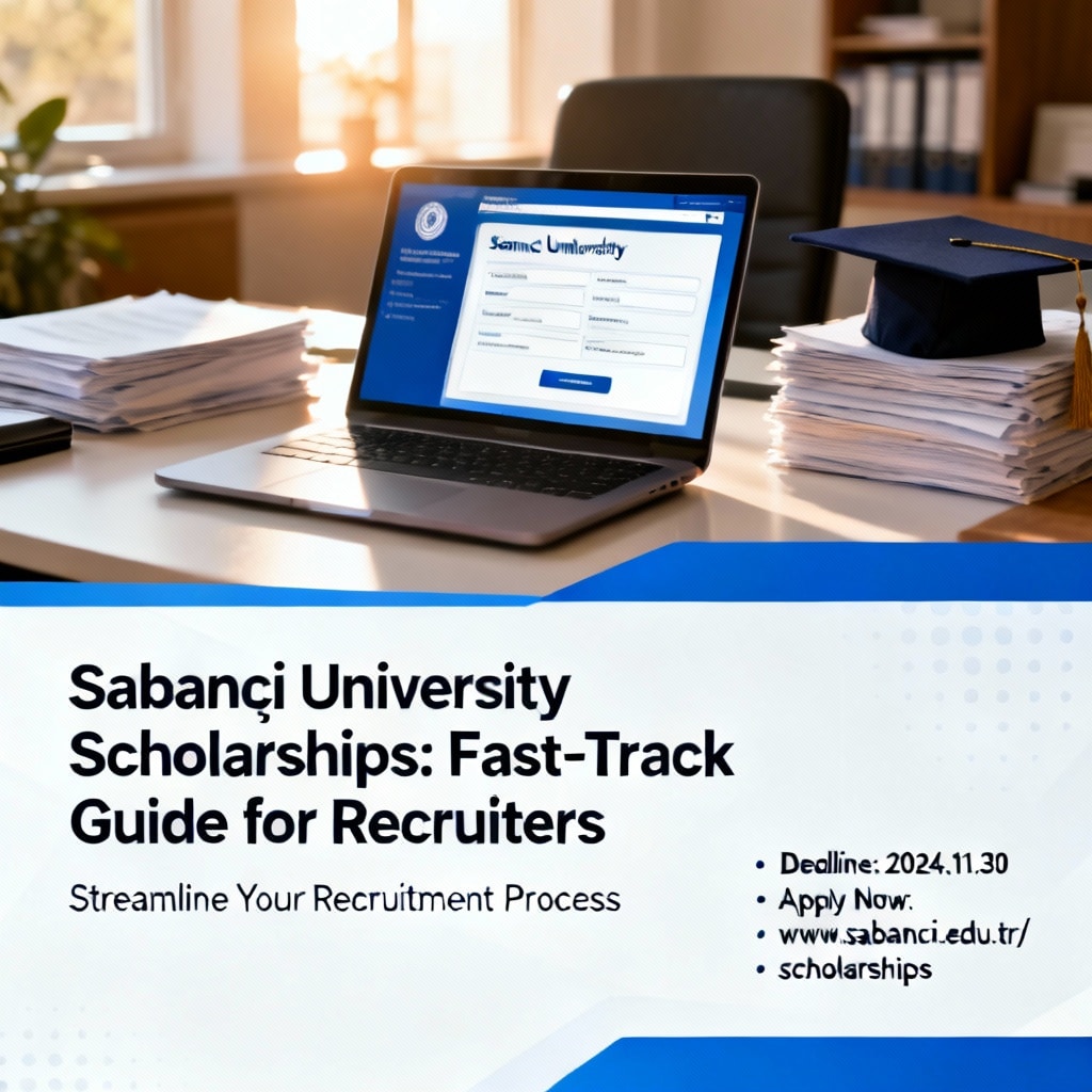 Sabancı University Scholarships: Fast-Track Guide for Recruiters