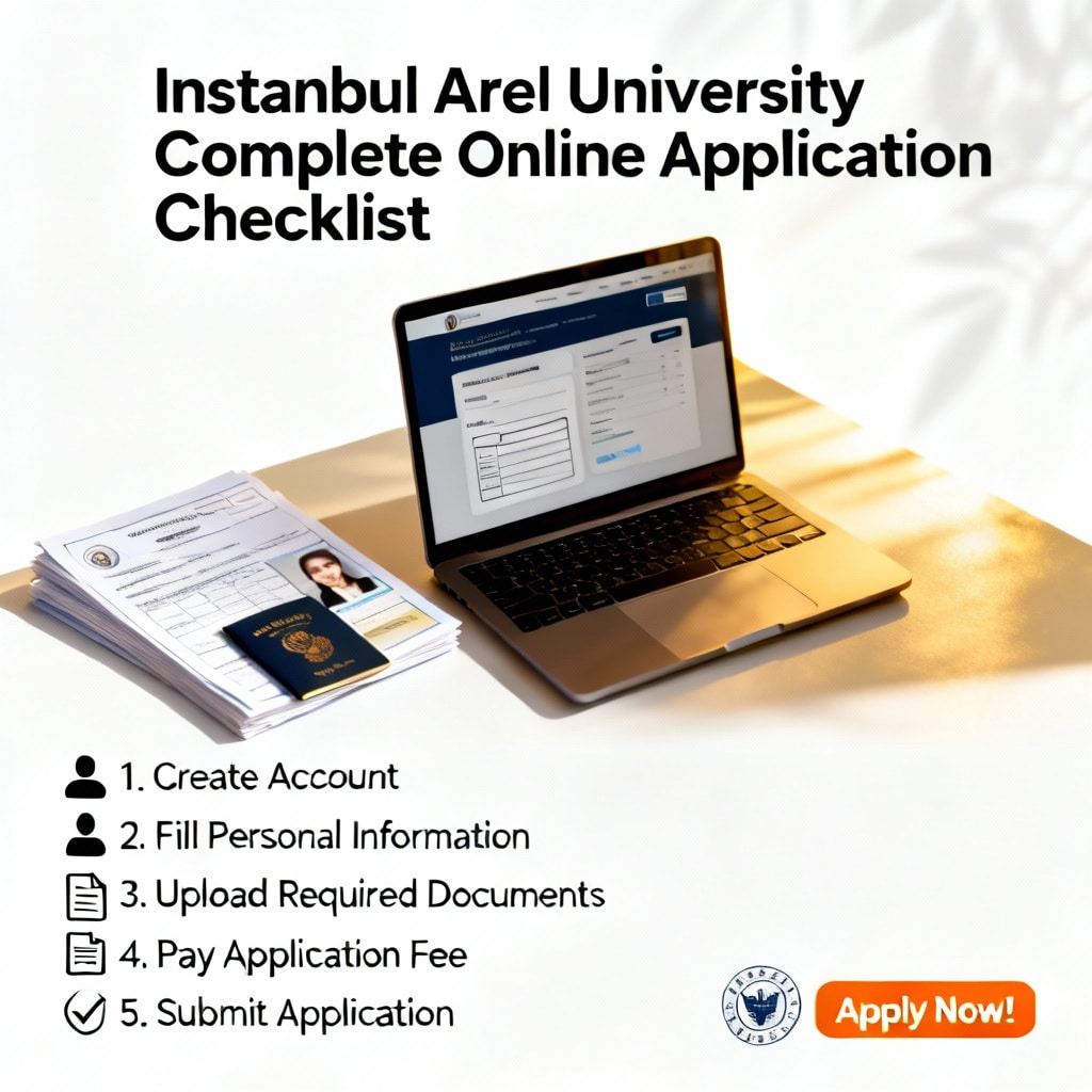 Istanbul Arel University: Complete Online Application Checklist