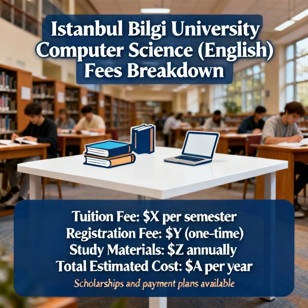Istanbul Bilgi University Computer Science (English) Fees Breakdown